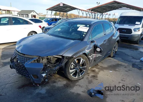 2021 Lexus Ux 250H из США, поврежденный, VIN JTHP9JBH7M2044065